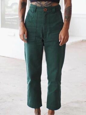 Beaton Linen Utility Pants